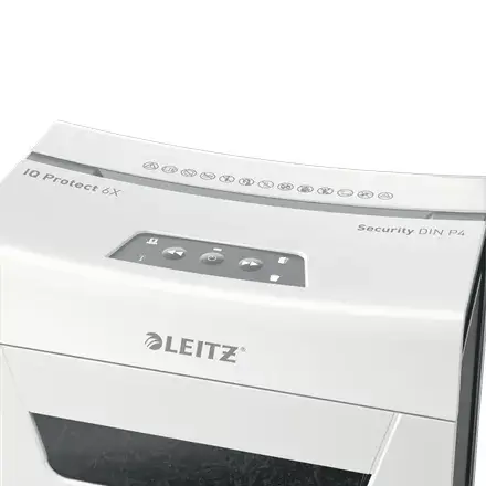 Paper Shredder Leitz IQ Protect Premium 6X P4 Photo 10