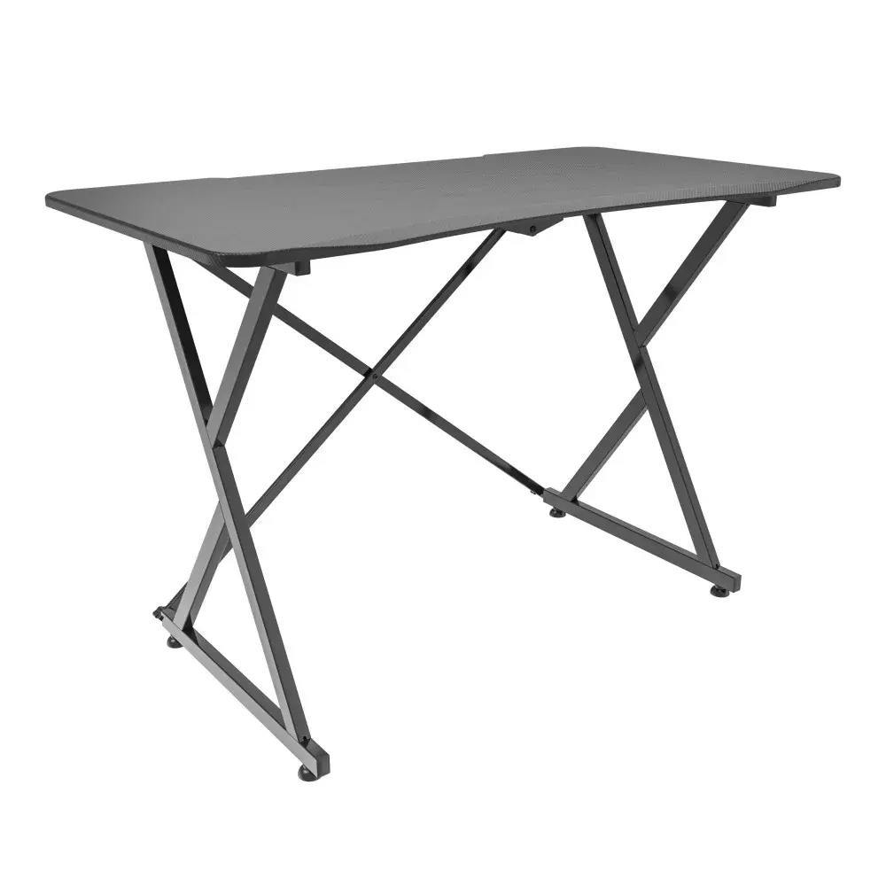 Spēļu galds Techly ar leņķa ergonomisko malu melns Photo 2