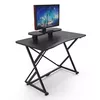 Spēļu galds Techly ar leņķa ergonomisko malu melns Photo 5