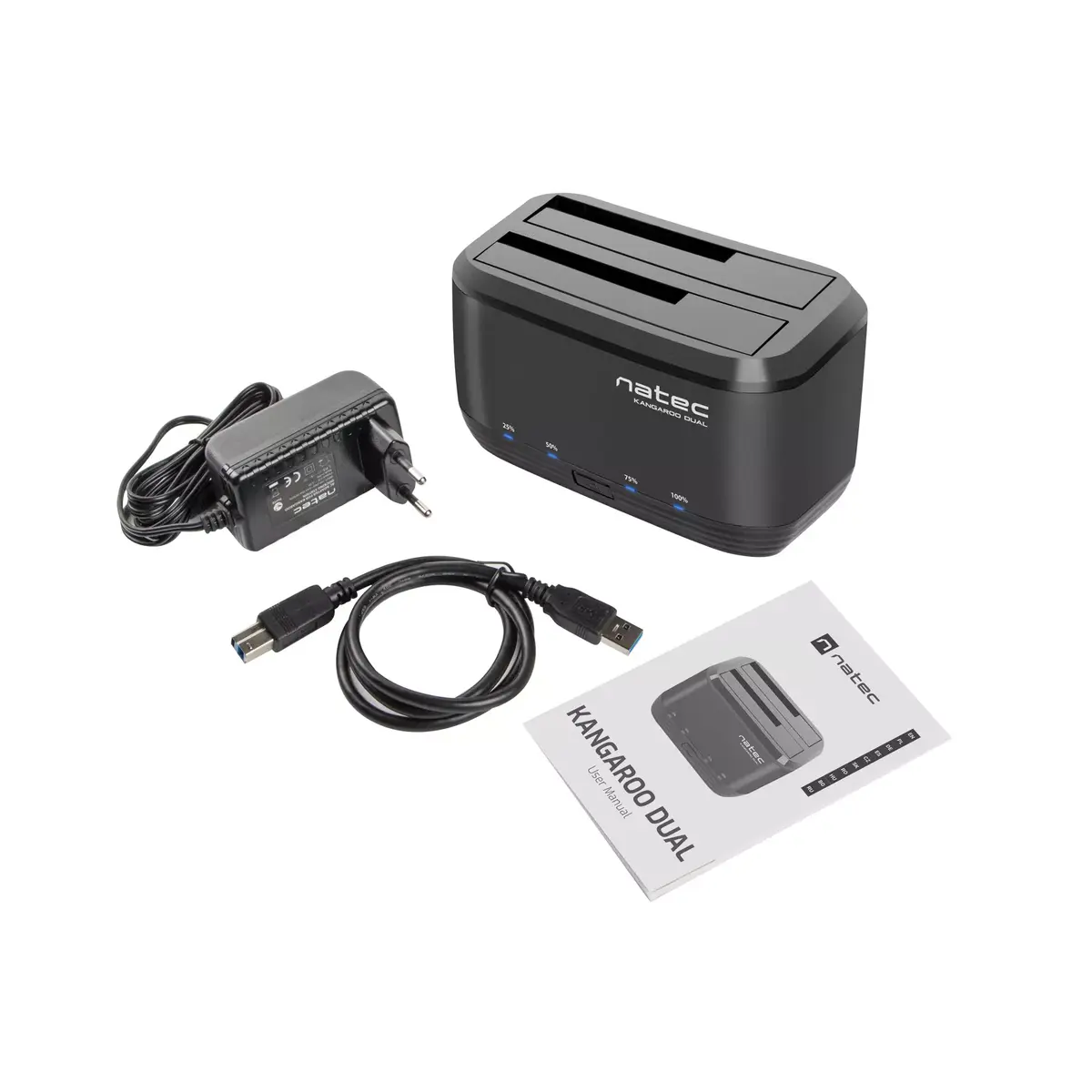 External Hard Drive NATEC Kangaroo Dual USB 3.2 Gen 1 Photo 8