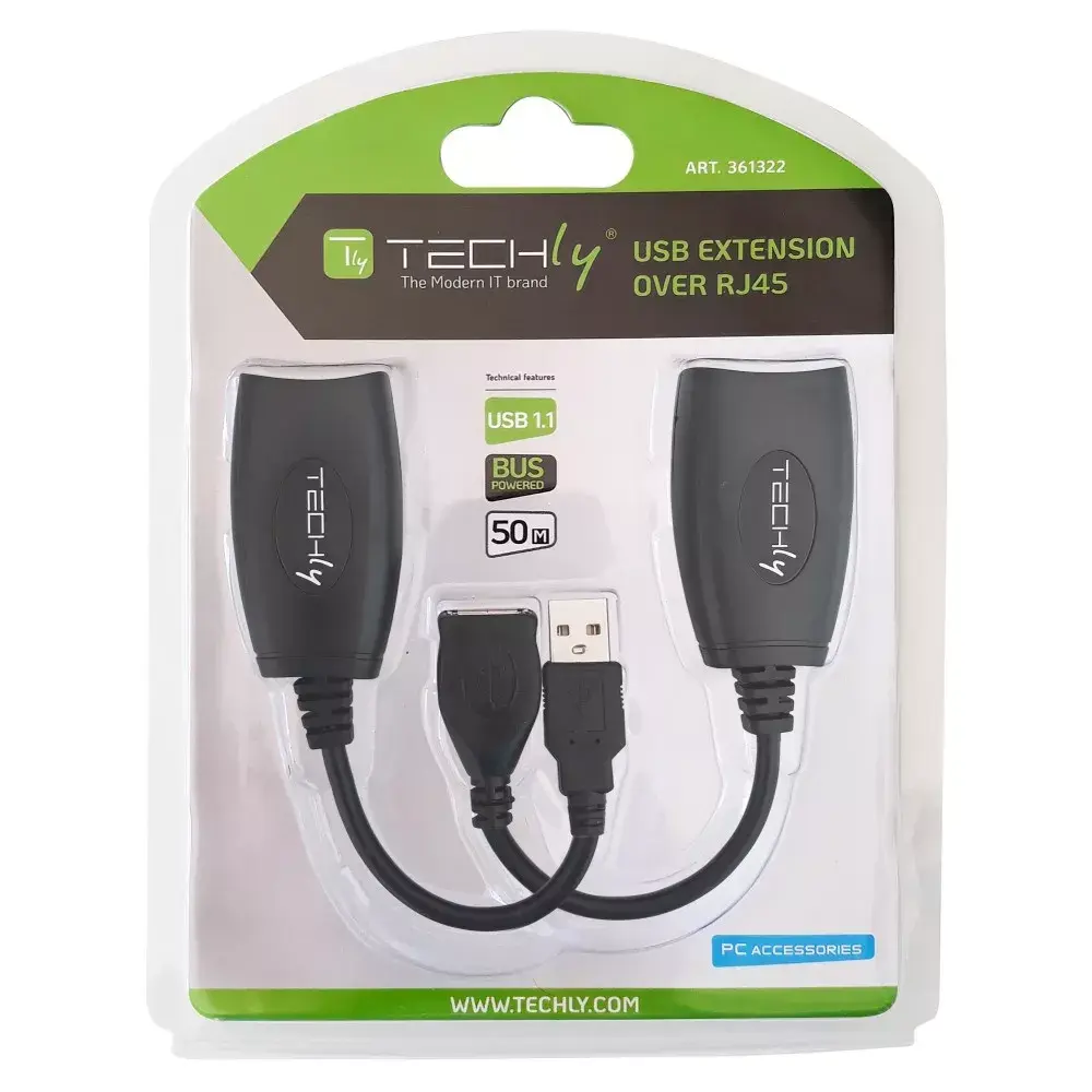 Cable gender changer Techly IUSB-EXTENDTY5 Photo 2