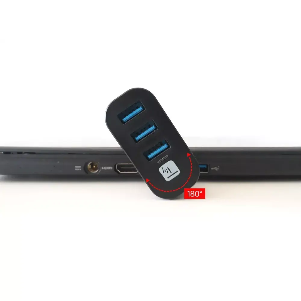 USB Hub Techly IUSB3-HUB3-ROTB Photo 6
