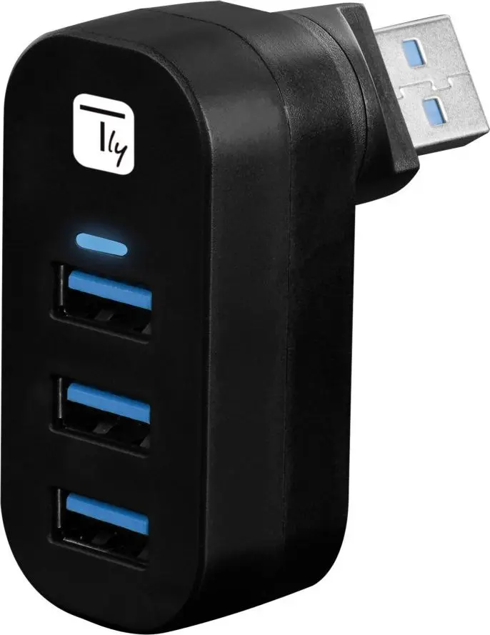 Techly IUSB3-HUB3-ROTB USB 3.2 Hub Photo 13