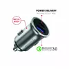 Авто зарядка SWISSTEN 36W USB‑C PD + QC3.0 Photo 2