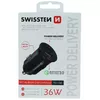 Автозарядное SWISSTEN Metal USB-C PD + QC3.0 36W Photo 4