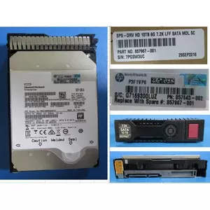 Cietais disks Hewlett Packard Enterprise 10TB LFF SATA 857967-001
