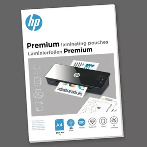 Ламинатные пакеты HP 9123 A4 прозрачные глянцевые 80 мкм, 100 шт.