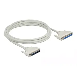 Serial cable DELOCK 86884 D-Sub 37 pin, beige, 3 m