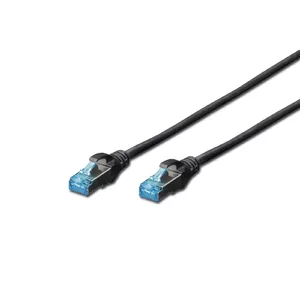 Network Cable Digitus CAT 5e SF/UTP RJ-45 RJ-45 0.5m Black