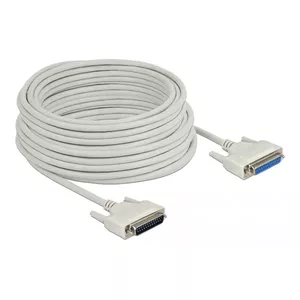 Serial Cable DeLOCK 83682 Beige 20m D-Sub 25 Pin