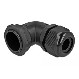 Кабельный ввод 90° угловой DeLOCK PG29 черный