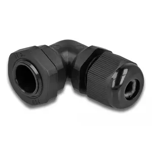 Cable Gland DeLOCK 60294 Black Plastic