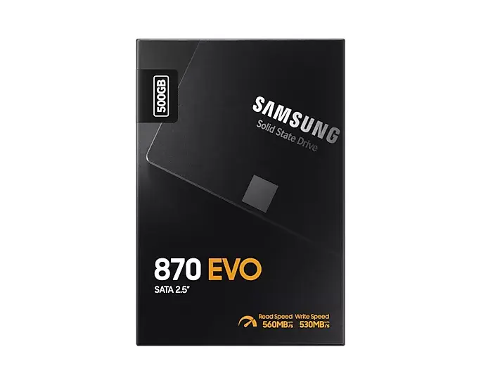 SSD диск Samsung 870 EVO 500 ГБ MZ-77E500BW Photo 6