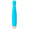 Вибратор Cuties Silicone Blue — маленький USB‑заряжаемый Photo 3