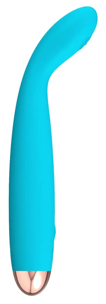 Vibrator Cuties Silicone Blue — small USB rechargeable Photo 2