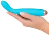 Vibrator Cuties Silicone Blue — small USB rechargeable Photo 4