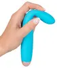 Vibrator Cuties Silicone Blue — small USB rechargeable Photo 5