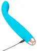 Vibrator Cuties Silicone Blue — small USB rechargeable Photo 6