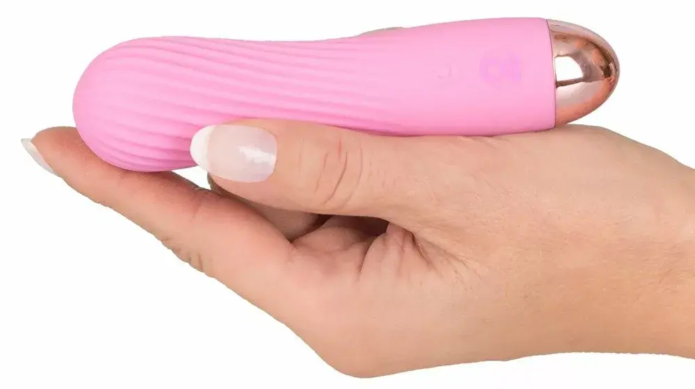 Мини‑вибратор Cuties Silicone Rose — 12,5 см, USB Photo 4