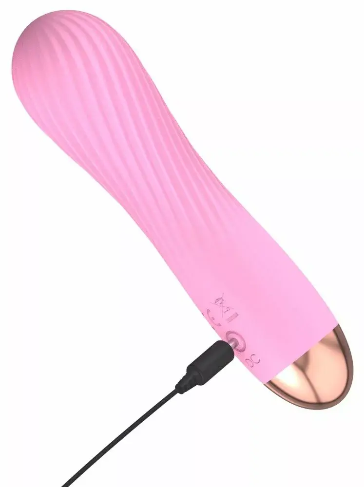 Мини‑вибратор Cuties Silicone Rose — 12,5 см, USB Photo 5