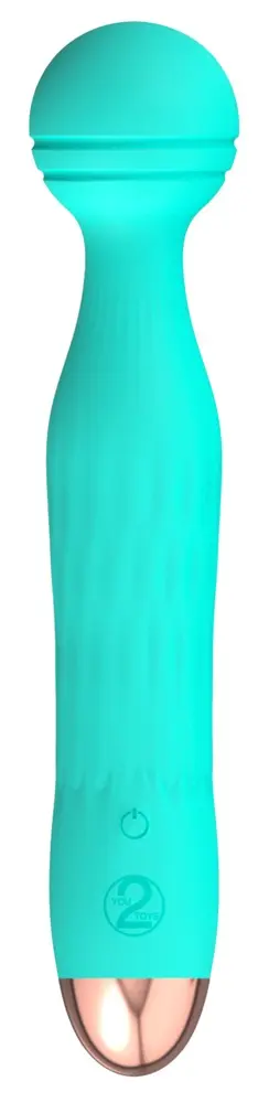 Mini vibrator Cuties Silicone Green — 17.2 cm, 7 modes Photo 2