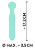 Mini vibrator Cuties Silicone Green — 17.2 cm, 7 modes Photo 8
