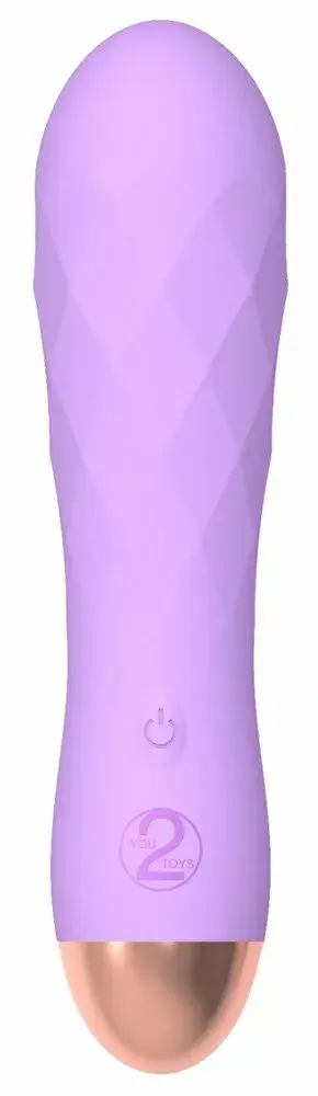 Мини-вибратор Cuties силиконовый фиолетовый — 12,5 см Photo 2