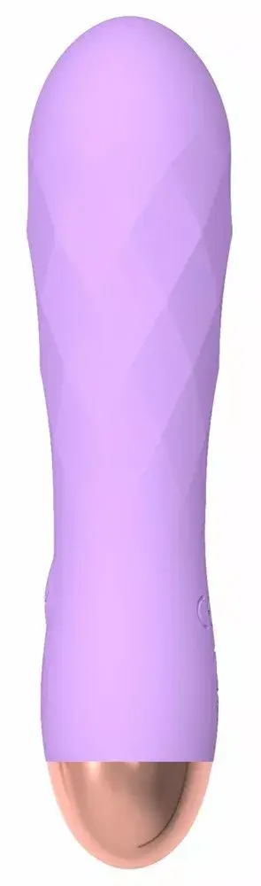Мини-вибратор Cuties силиконовый фиолетовый — 12,5 см Photo 3