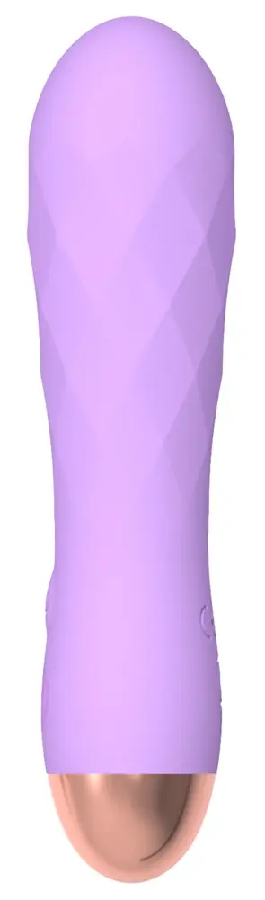 Мини-вибратор Cuties силиконовый фиолетовый — 12,5 см Photo 3