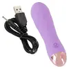 Мини-вибратор Cuties силиконовый фиолетовый — 12,5 см Photo 5
