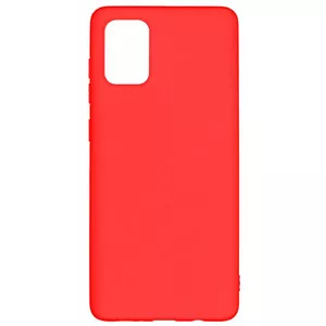 Protective soft-touch TPU case Evelatus for Xiaomi Redmi 9T / Poco M3 — Red