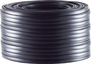 Cable helos 76106-25 — 4‑wire AWG28 signal cable, black, 25 m