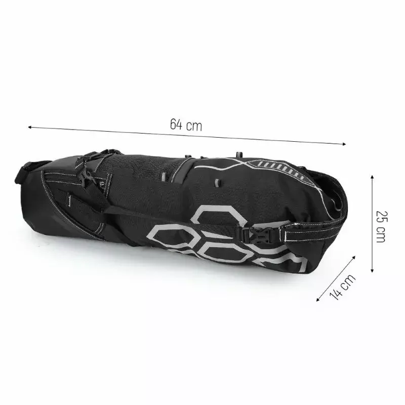 Bicycle Travel Bag Wozy WO9BK — under-saddle 12L Photo 2