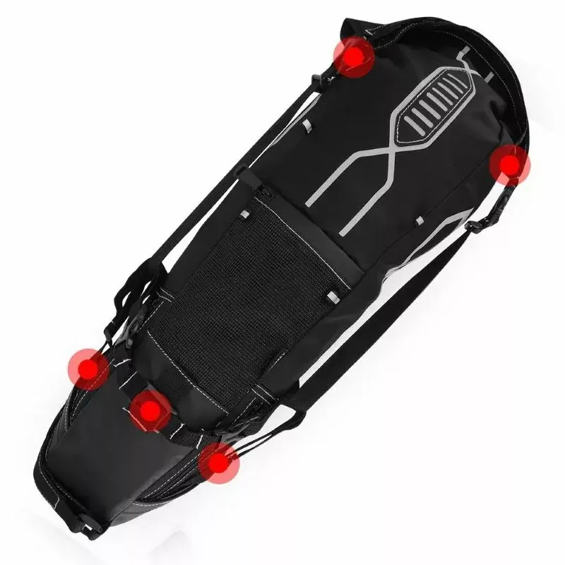 Bicycle Travel Bag Wozy WO9BK — under-saddle 12L Photo 5