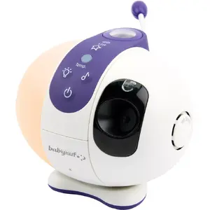 Indoor Wi‑Fi Panoramic Camera Olympia BC 2000 — 2 MP, 1080p, 330° horiz / 145° vert, 2.4 GHz, Android/iOS (Purple/White)