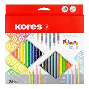 Kores Kolores Style Daudzkrāsains 26 pcs