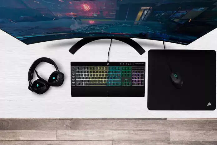 Клавиатура Corsair K55 RGB PRO Photo 3