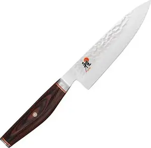Gyutoh knife MIYABI 6000 160mm stainless steel brown handle