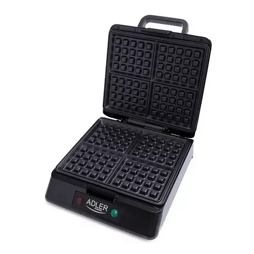 Vafeļu panna Adler AD 3036 — 4 vafeles, 1500 W Photo 2