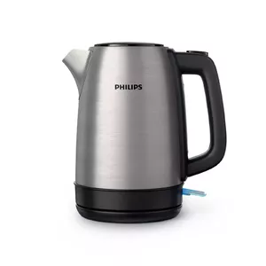 Philips Daily Collection HD9350/91 electric kettle 1.7 L 2200 W Black, Stainless steel