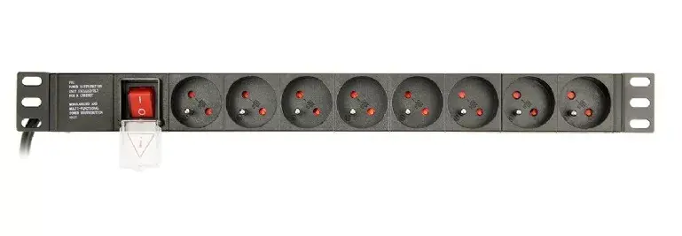 GEMBIRD EG-PDU-014-F PDU — 8× Type E, 16 A Photo 2