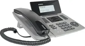IP-домофон agfeo ST 54 серебристый — внутренняя IP-станция, модель ST 54 (6101729)