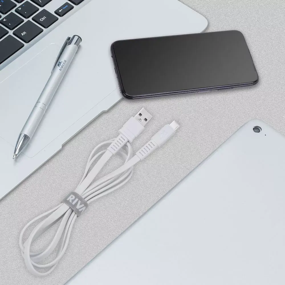 Rivacase PS 6002 WT21 USB-C uz USB-A kabelis 1,2 m Photo 4