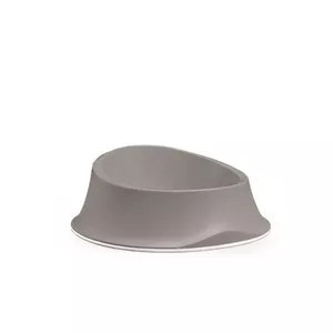 Миска для кормления stefanplast Chic 0,65 л, 22×22×8,6 см, светло-серая