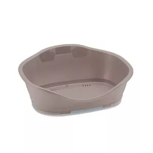 Лежак для животных stefanplast 98162, 88×62×35.5 см, светло-серый
