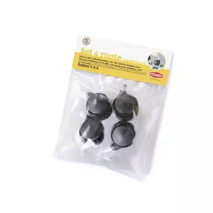 Wheels Stefanplast Gulliver 1-2-3 black 360° for transport cage, model 96330