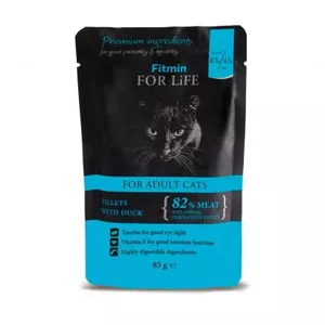 Mājdzīvnieku barība FITMIN For Life Pīle 85 g