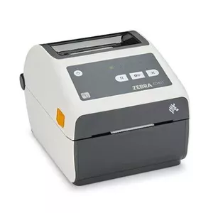 Etiķešu printeris Zebra ZD421D — tiešā termopūta, 203×203 DPI, 102 mm/s, 108 mm maksimālā drukas platums, LCD, Ethernet, Bluetooth, 1,35 kg
