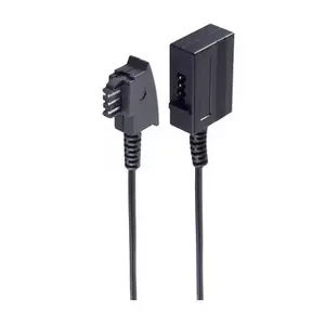Телефонный кабель ShiverPeaks BS70206 6 м Черный