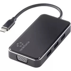 USB-хаб Renkforce RF-Hub-230 — 6 портов, алюминий, черный